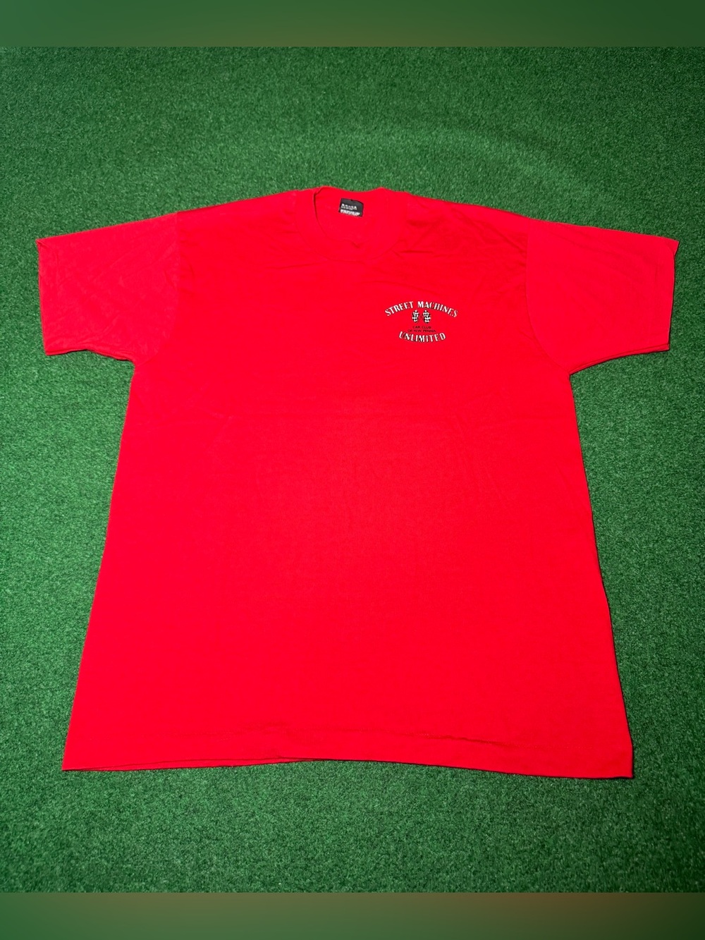 Street Machines Vintage Car Meet T Shirt Marlboro Unlimited Red 90s XL